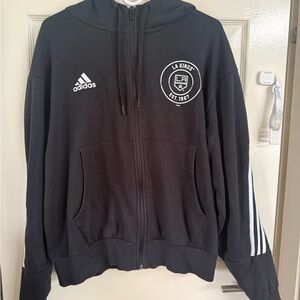 Adidas Black Hoodie with Logo